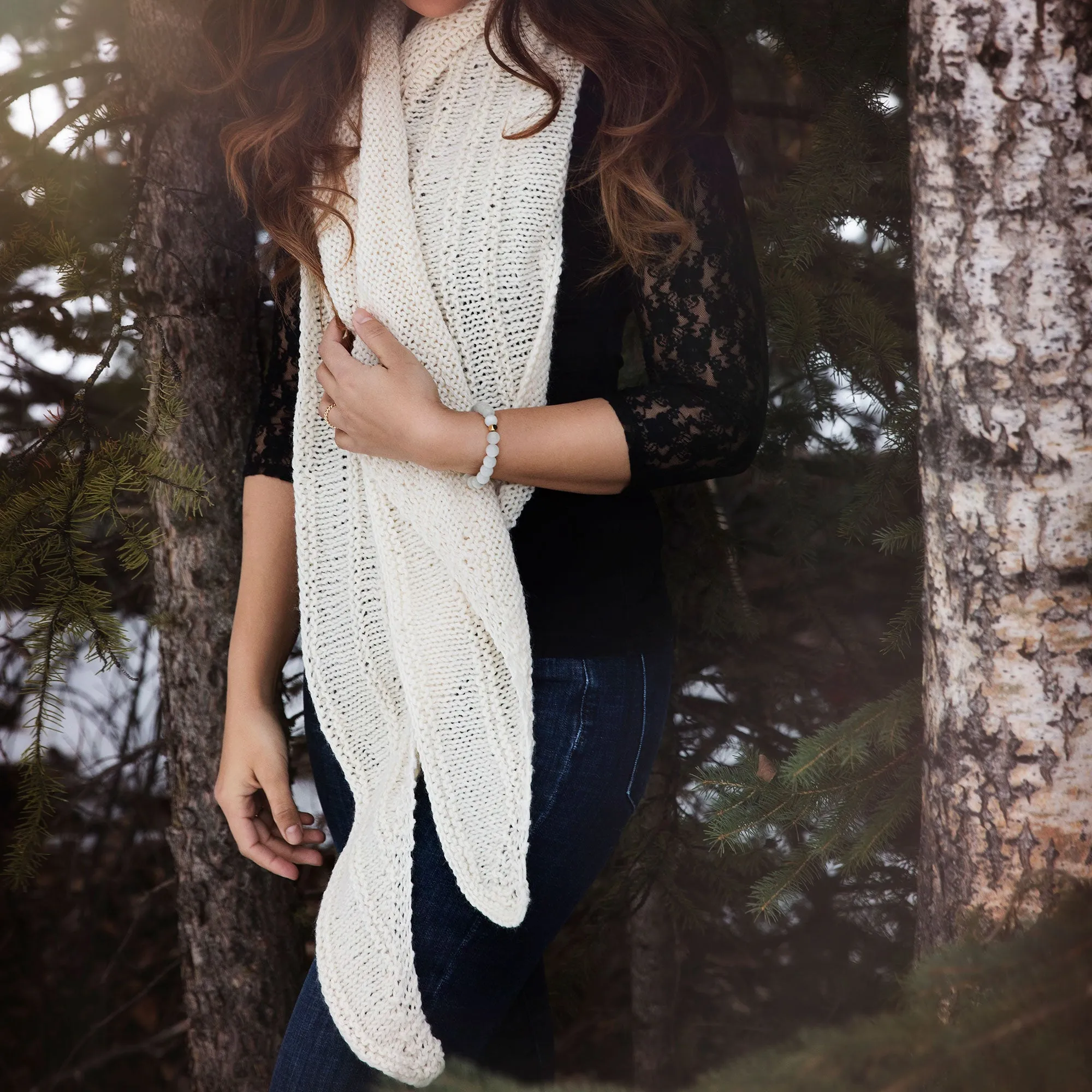 Serenity Scarf Knitting Pattern