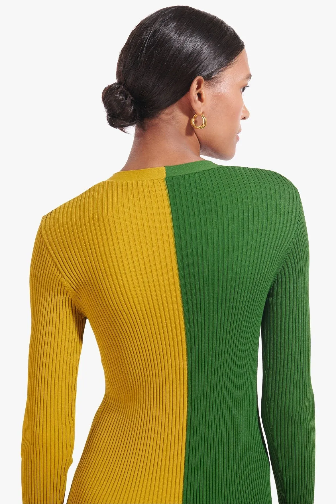 SHOKO SWEATER | EMERALD CHARTREUSE