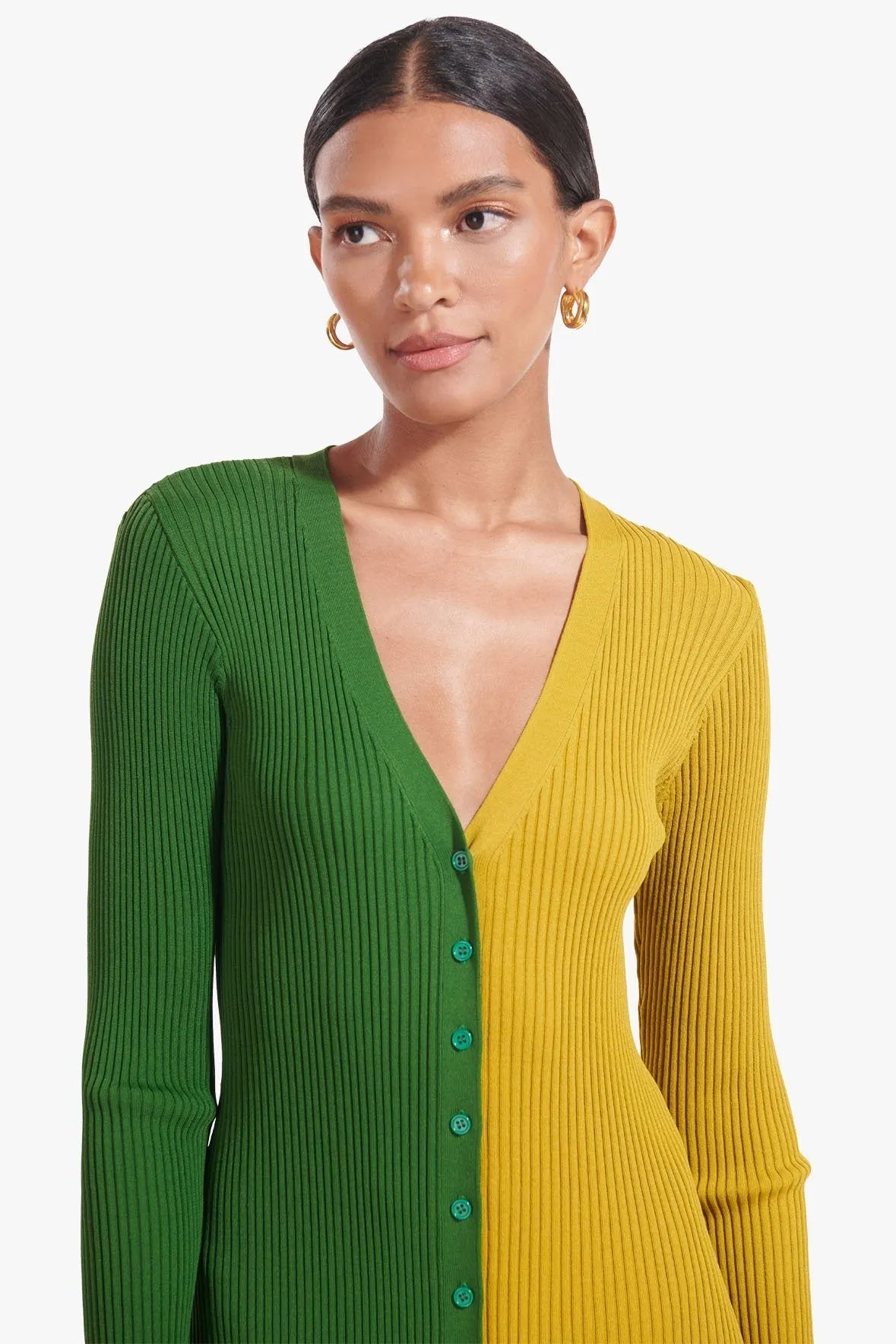 SHOKO SWEATER | EMERALD CHARTREUSE