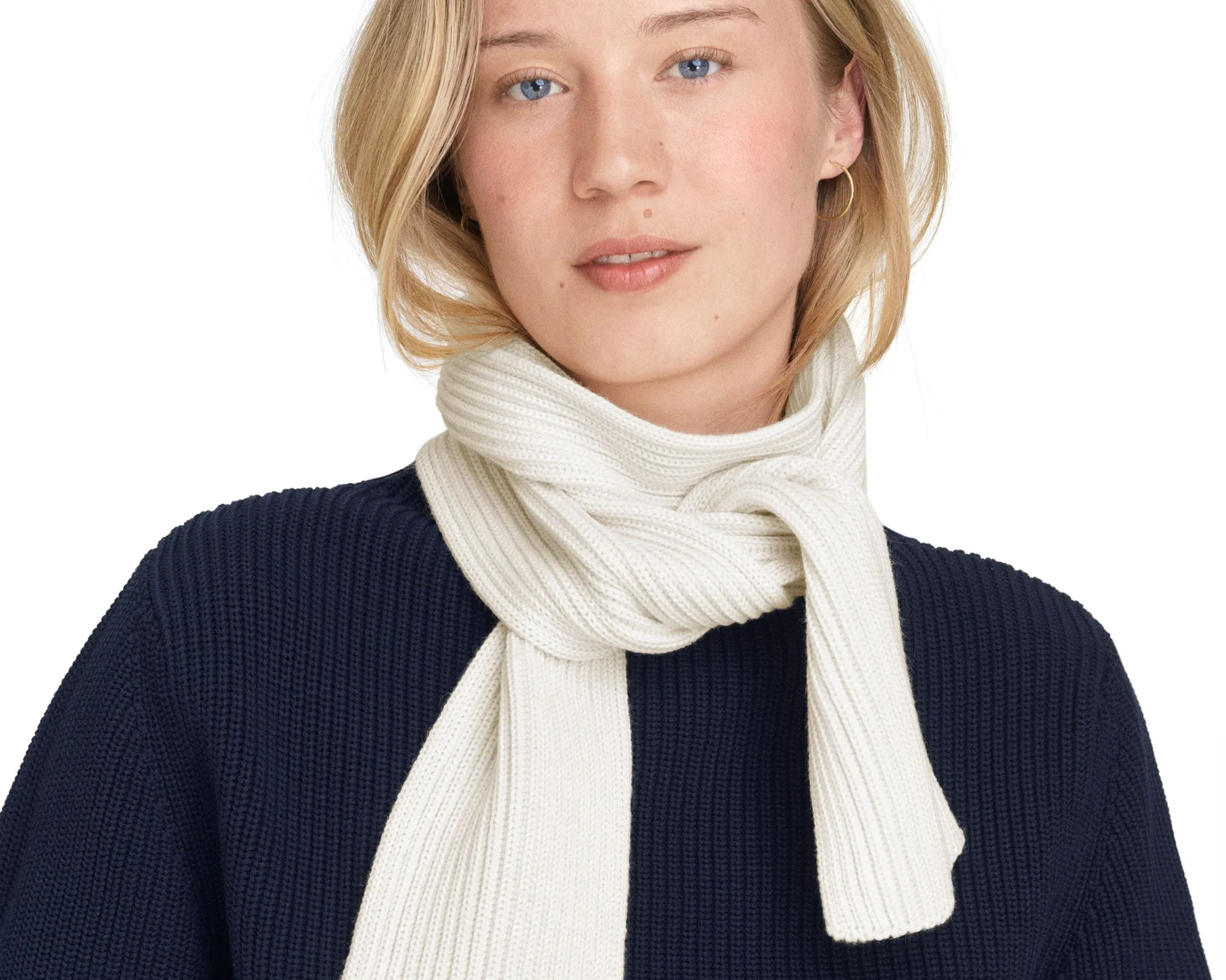 Short Scarf Off-White