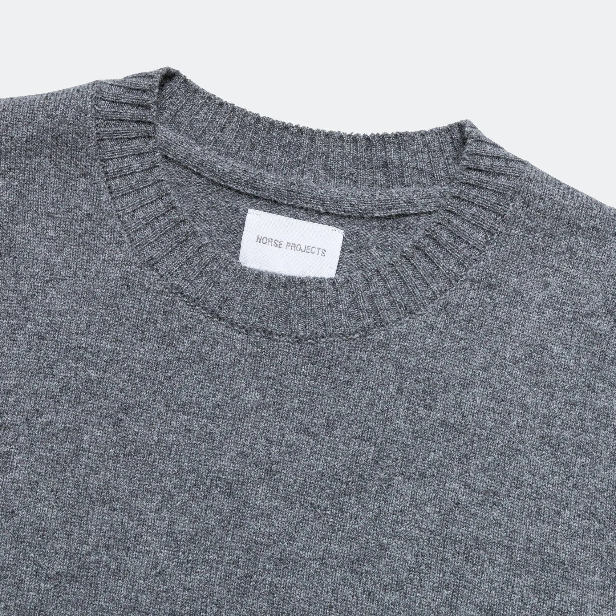 Standard Merino Lambswool Sweater - Grey Melange