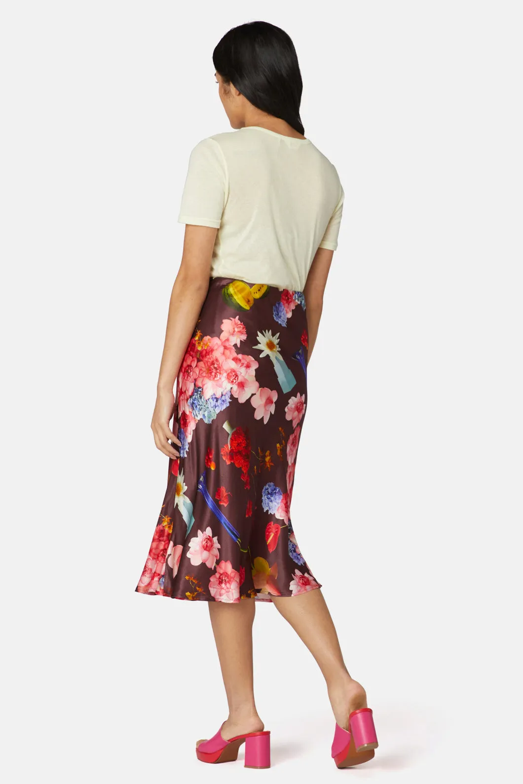 Still Life Slip Skirt