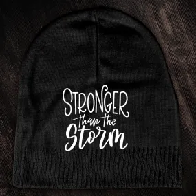 Stronger Than The Storm Beanie