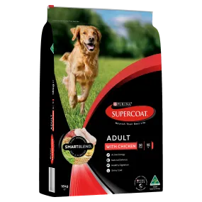 Supercoat Chicken Adult Dry Dog Food 18kg