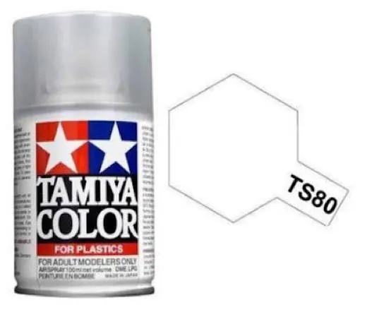 TAMIYA TS-80 FLAT CLEAR Spray Paint 100ml