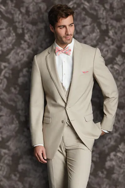 Tan Allure Destination Suit / Tuxedo by Jean Yves