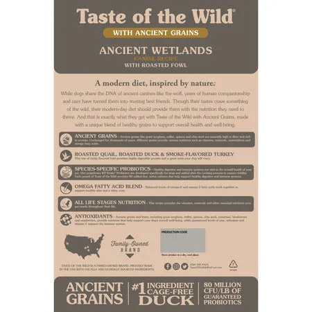 Taste of the Wild Ancient Grains Dry Dog Food