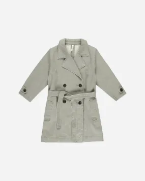 Trench Coat || Washed Laurel