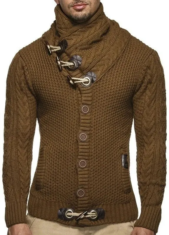 Trendy Mens Knitted Thick Wool Sweater