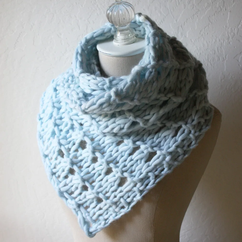 Urbana Cowl / Scarf Knitting Pattern