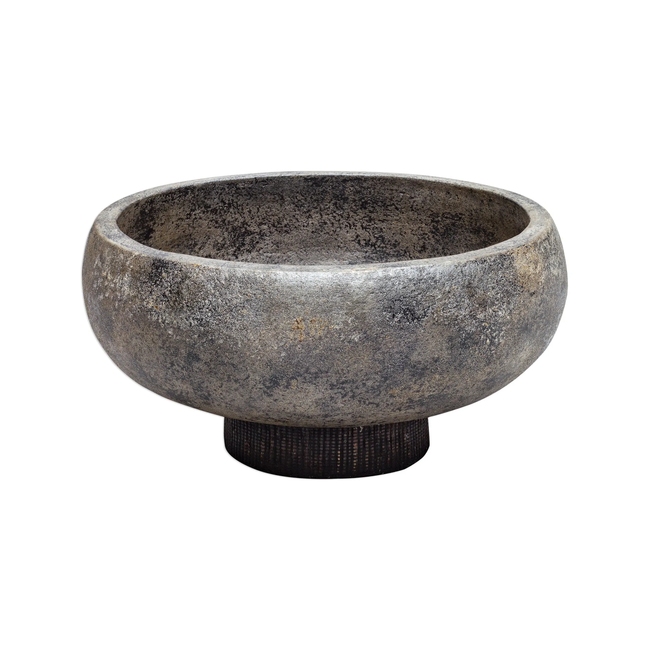 Uttermost Brixton Aged Black Bowl