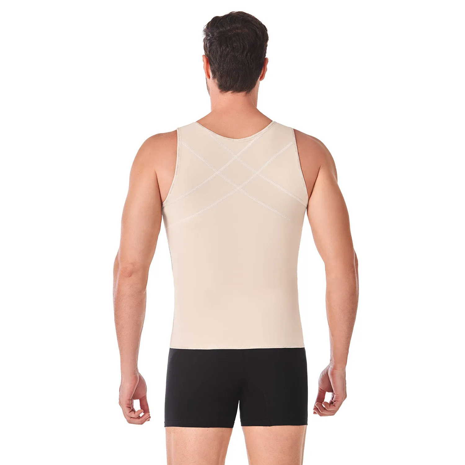 Waist Trainer Vest Zipper Powernet Chery for Men