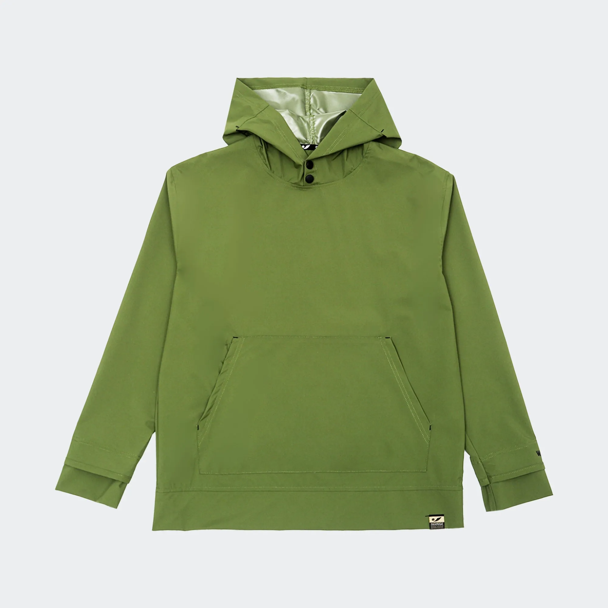 Watertech™ - Pullover Hoodie Training Jacket - Algae Green