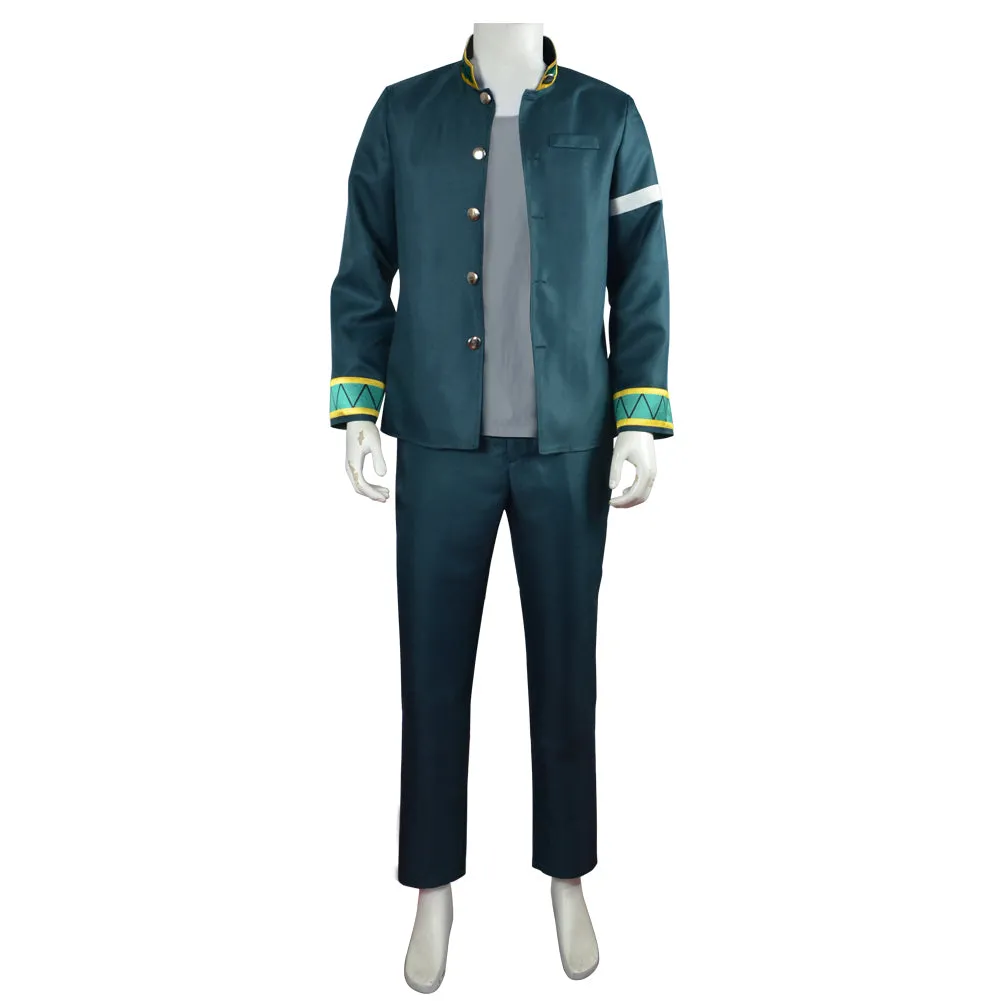 Wind Breaker 2024 Kyotaro Sugishita Blue Suit Party Carnival Halloween Cosplay Costume