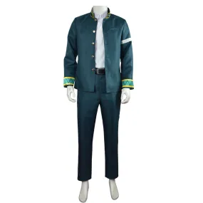 Wind Breaker 2024 Nirei Akihiko Blue Suit Party Carnival Halloween Cosplay Costume