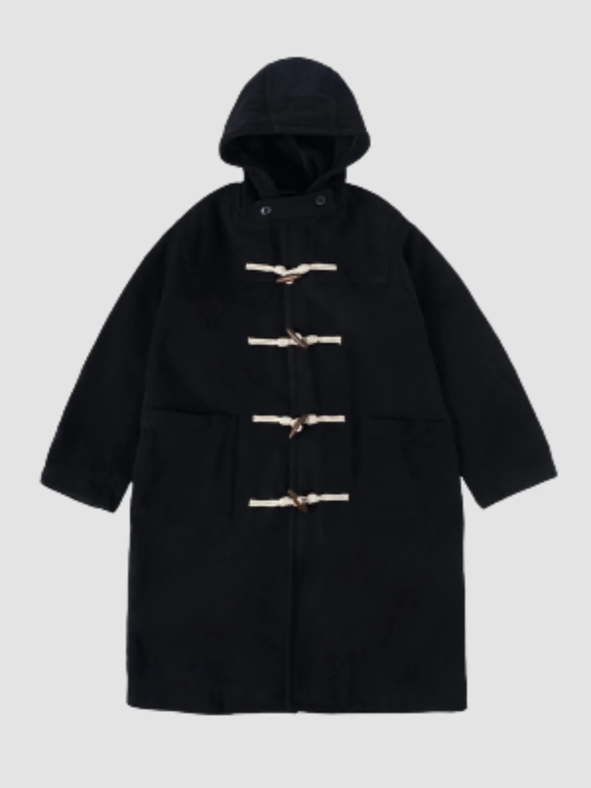 WLS Retro Loose Windbreaker Hooded Jacket