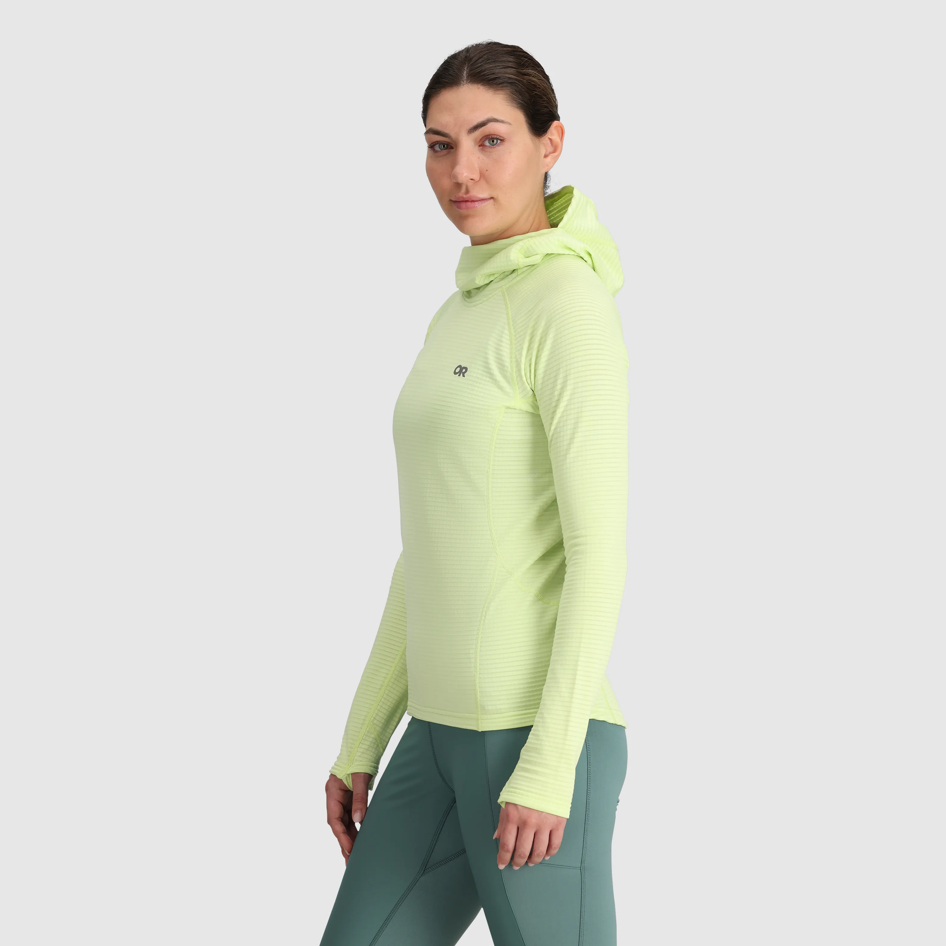 Women's Vigor Grid Fleece Pullover Hoodie