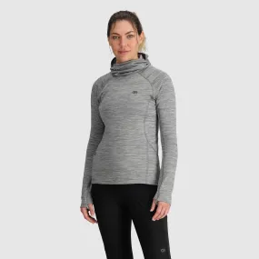 Women's Vigor Grid Fleece Pullover Hoodie