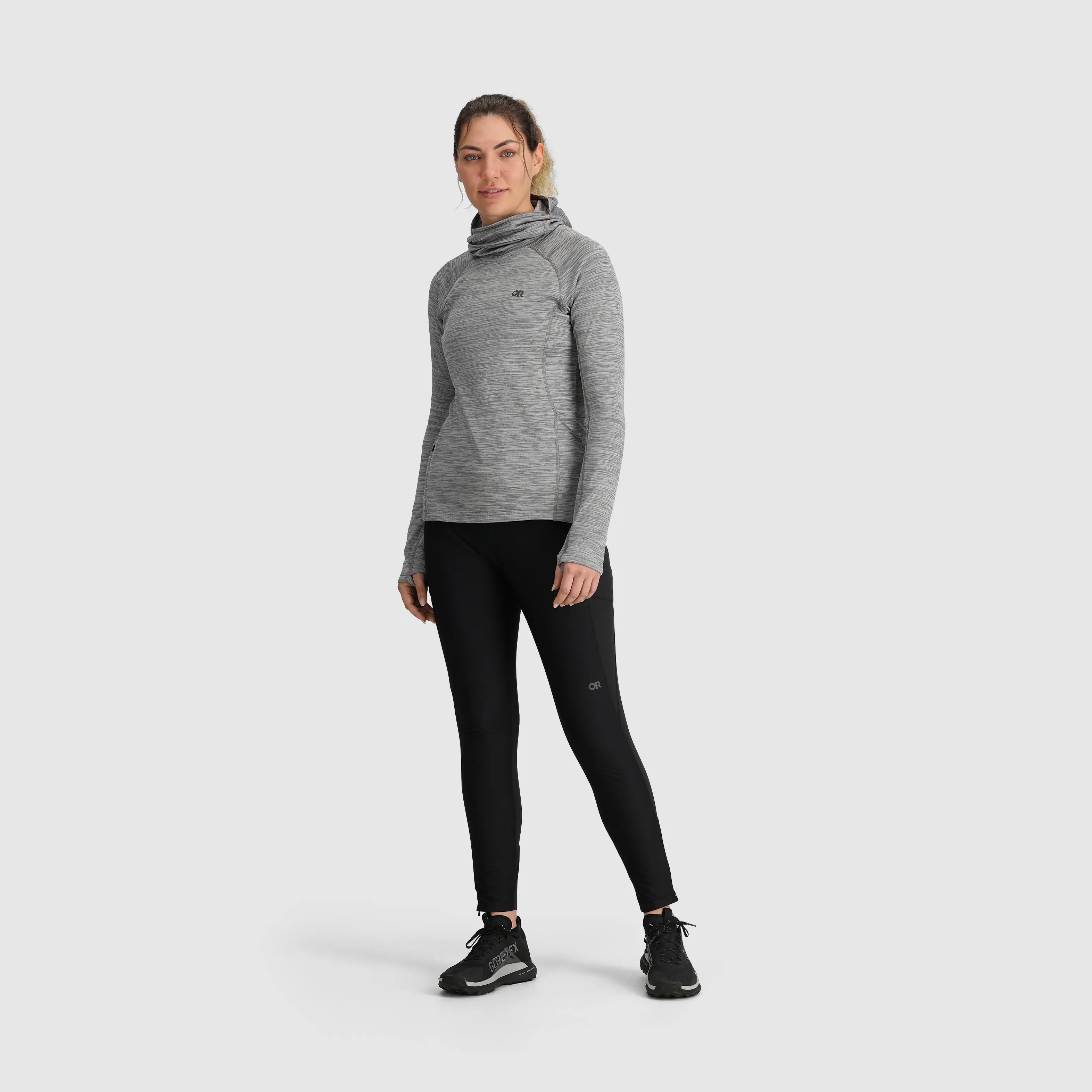 Women's Vigor Grid Fleece Pullover Hoodie