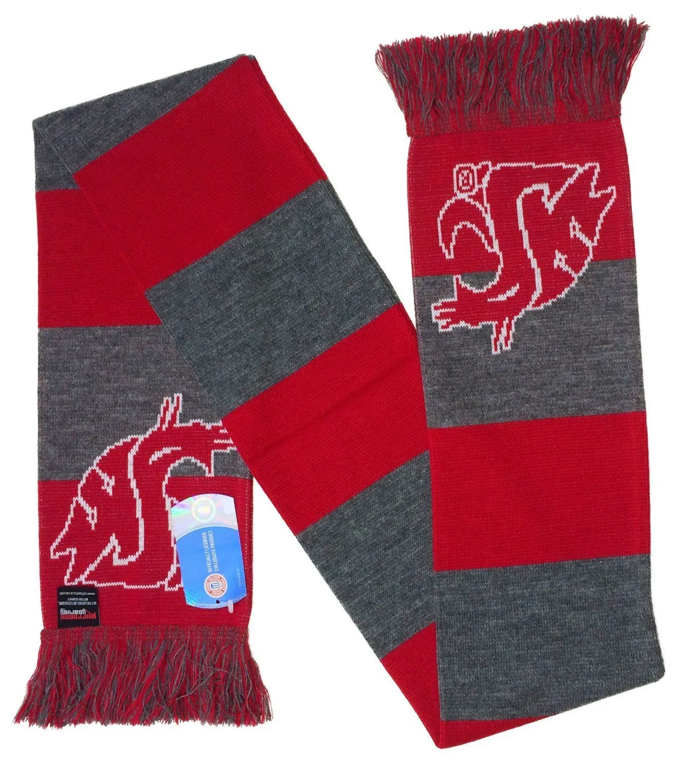 WSU COUGARS SCARF - Bar