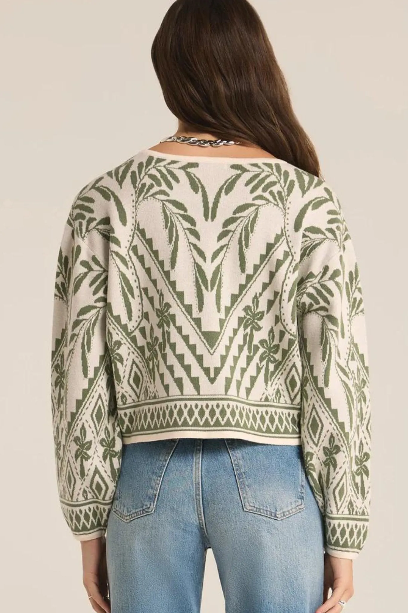 Z Supply: Yeva Sweater in Palm Green